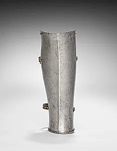 Proper Left Greave by Unknown Artist