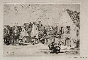 Provins
 by Auguste Louis Lepère (French, 1849–1918)