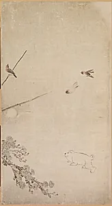 Puppies, Sparrows, and Chrysanthemums