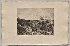 Quarries Near Montmartre by Nicolas-François Chifflart (French, 1825–1901)