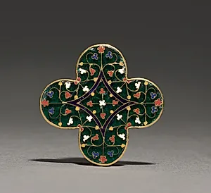 Quatrilobed Plaque by Unknown Artist