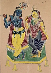 Radha and Krishna by Unknown Artist