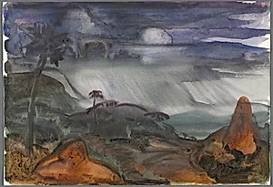 Rain by Paul B. Travis (American, 1891–1975)