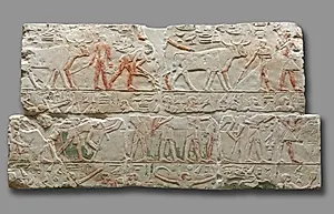Relief of Agricultural Scenes by Unknown Artist