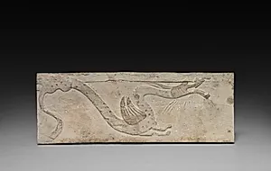 Relief with Dragon from a Funerary Stove Model by Unknown Artist