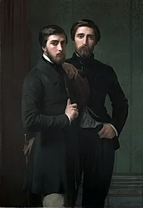 René-Charles Dassy and His Brother Jean-Baptiste-Claude-Amédé Dassy by Hippolyte Jean Flandrin (French, 1809–1864)