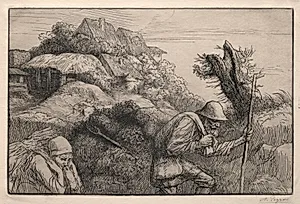 Return from the Woods by Alphonse Legros (French, 1837–1911)
