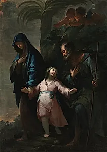 Return to Nazareth by Francesco Conti (Italian, 1681–1760)