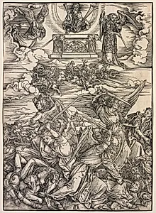 Revelation of St. John: The Four Destroying Angels by Albrecht Dürer (German, 1471–1528)