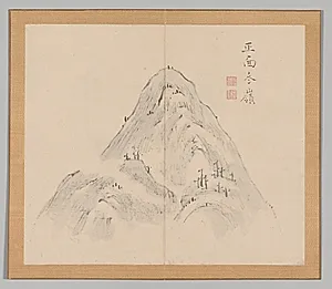 Reverberations of Taiga, Volume 1 (leaf 24) by Aoki Shukuya (Japanese, d. 1802)