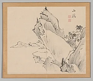 Reverberations of Taiga, Volume 1 (leaf 30) by Aoki Shukuya (Japanese, d. 1802)