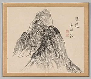 Reverberations of Taiga, Volume 2 (leaf 3) by Aoki Shukuya (Japanese, d. 1802)