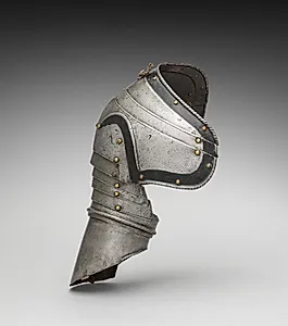 Right Pauldron with Rerebrace (upper cannnon) by Unknown Artist