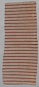 Roller Printed Cotton Textile by Unknown Artist