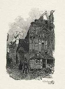 Rouen Illustré:  Saint Etienne des Tonneliers by Auguste Louis Lepère (French, 1849–1918)