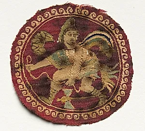 Roundel, Segmentum from a Tunic by Unknown Artist