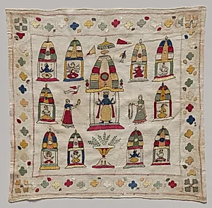 Rumal with Vishnu temple and subsidiary shrines by Unknown Artist