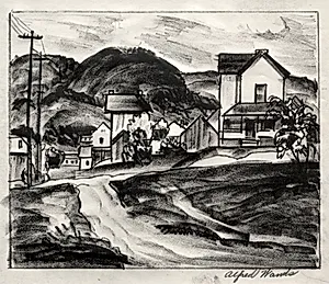 Rural Ohio by Alfred J. Wands (American, 1904–1998)