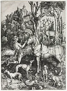 Saint Eustace by Albrecht Dürer (German, 1471–1528)
