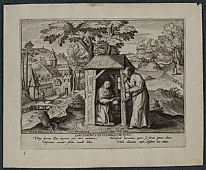 Saint Jerome by Hans Collaert (Flemish, 1566–1628)