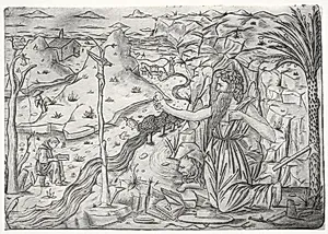 Saint Jerome in Penitence by Unknown Artist
