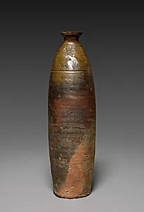Sake Bottle:  Ryukyu Namban Ware by Unknown Artist