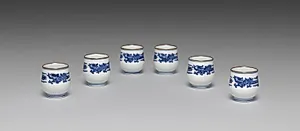 Sake Cups with Dragons by Seifū Yohei III (Japanese, 1851–1914)