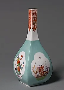 Saki Bottle by Meissen Porcelain Factory (German, est. c. 1710)