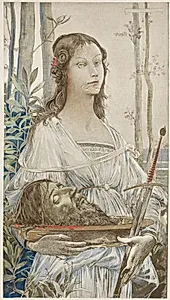 Salomé by Luc-Olivier Merson (French, 1846–1920)