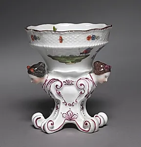 Salt Cellar from the Sulkowsky Service (2 of 2) by Meissen Porcelain Factory (German, est. c. 1710)