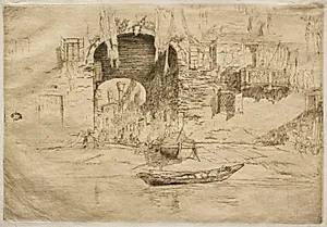 San Biagio by James McNeill Whistler (American, 1834–1903)