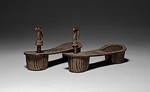 Sandals (mitalawanda / mitawanda) or Clogs (kiatu cha mti) by Unknown Artist