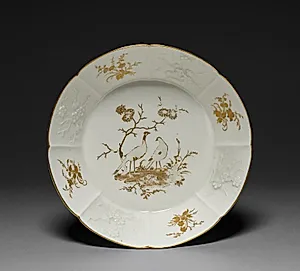 Saucer by Vincennes Porcelain Factory (France, 1740–56)