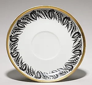Saucer by St. Petersburg Imperial Porcelain Factory (Russian)