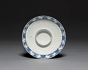 Saucer by Saint Cloud Porcelain Factory (French)