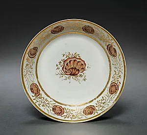 Saucer from Oliver Wolcott, Jr. Tea Service (3 of 6) by Unknown Artist