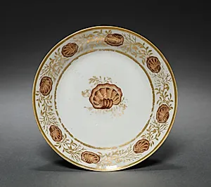 Saucer from Oliver Wolcott, Jr. Tea Service (6 of 6) by Unknown Artist