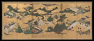 Scenes from the Tale of Genji by Unknown Artist