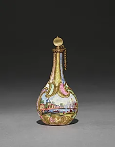 Scent Bottle by Staffordshire Factory (British)