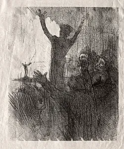 Schlomé Fuss à la Synagogue by Henri de Toulouse-Lautrec (French, 1864–1901)