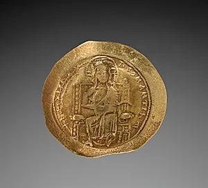 Scyphate Histamenon of Constantine X (reverse) by Unknown Artist