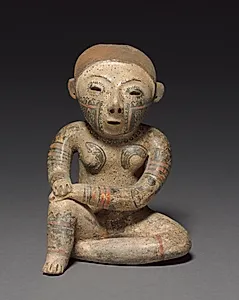 Seated Female Figure by Unknown Artist