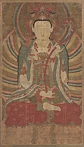 Seated Manjusri by Unknown Artist