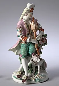 Seated Musician by Unknown Artist