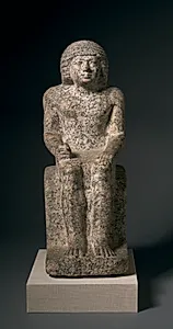 Seated Statue of Nykara by Unknown Artist