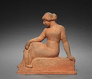 Seated Woman by Aristide Maillol (French, 1861–1944)