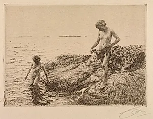 Seaward Skerries by Anders Zorn (Swedish, 1860–1920)