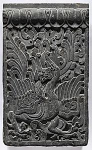 Section of a Coffin Platform: Phoenix by Unknown Artist