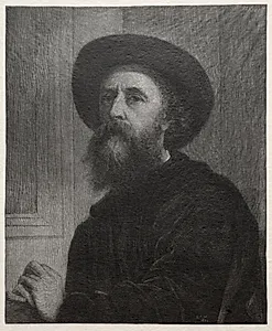 Self-Portrait by Gustav Kruell (American, 1843–1907)