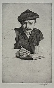 Self-Portrait by William Strang (British, 1859–1921)